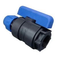 Кран шаровый компрессионный ВР Дн 20  3/4" Ру 16 Valfex