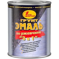 Грунт-эмаль по ржавчине НБХ 2,7л черная  3214