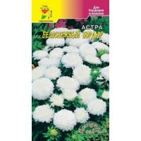 Семена Цветущий Сад Астра Белоснежный бордюр 0,2г
