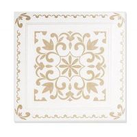 Плита потол. ФЬЮЖН Рн-006 золото 50*50см