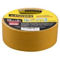 Лента STAYER клеящая 2-х стор. 50*5м  1221-50-05