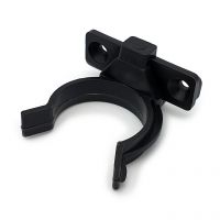 Клипса + подклипсник для опоры 90-120мм черная
