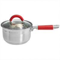 Ковш 2,1л из нержавеющей стали стеклянная крышка ВЕ-345/2