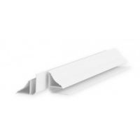Плинтус потолочный белый 3,0м РРX9010