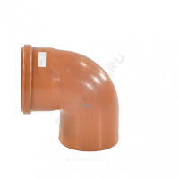 Отвод Дн110х15° коричневый ПП Valfex 30104110/  128-3794