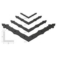 Уголок оконный декор. NAD 2C 200*200*30*3,0мм