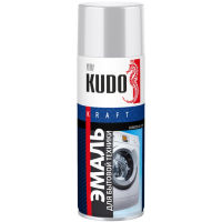 Эмаль KUDO KU-1311 520мл аэрозоль для бытовой техники белая