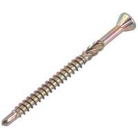 Шуруп для полов и паркета 3,2*50 CFB 0350 желтый цинк