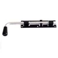 Засов с пружиной 500мм мод.4 цинк ЗСП-500 и377