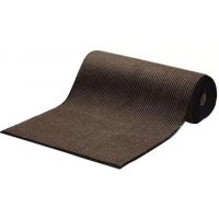 Коврик-дорожка придверный влаговпитывающий icarpet Ребристый ТПР 120см графит 823826