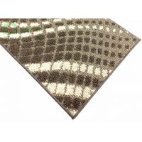 Набор ковриков д/ванны SHAHINTEX LOOP ITALIANO волна кофе с молоком 55  802319