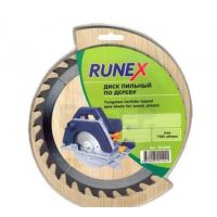 Диск пильный 180/20/16/z40 по дереву RUNEX