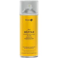 Грунт-эмаль по ржавчине Elcon 3в1 желтая матовая 520мл  462637