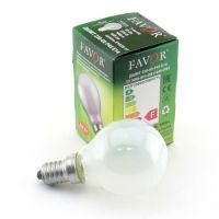 Лампа шар матовая E14/40Вт ДШМТ Favor