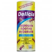 DELICIA порошок от муравьев 500гр  01050/1050-1/ 11523