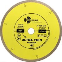Диск алмазный 230*25,4*1,7мм UTW506 TRIO-DIAMANT 230230