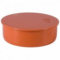 Заглушка Дн110 коричневая Ostendorf 127-8929