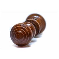 Ручка дверная форма №1 темное дерево