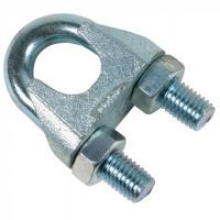 Зажим для стальн.канатов оц.DIN741 №14  105701