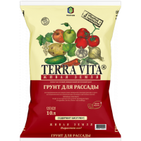 Грунт TERRA VITA Живая земля для рассады 10л