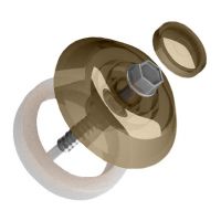 Термошайба бронза для монтажа поликарбоната