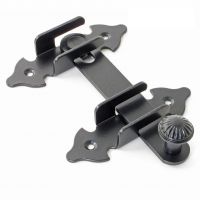 Щеколда малая НОЭЗ ЩМ-120-S черн.мат. и797