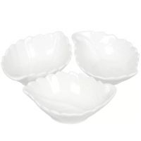 Набор салатников 3шт 9,5*7*3см ЛИСТИКИ 349329/Y4-3223