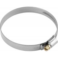 Хомут нерж.сталь накатной 120-140мм ЗУБР НХ-12Н шир.12мм 1шт  37822-120-140-50