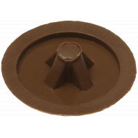 Заглушка декоративная №2 цвет дуб 40шт. 4-308156-1