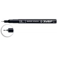 Маркер-краска ЗУБР МК-80 черный 0,8мм  06324-2