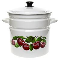 Кастрюля эмалированная 41804-242/6-У2  12л