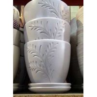 Кашпо с подставкой 1,4л  6868/1-20