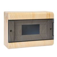 Щиток ОУ 12мод. с двер. 280х190х93мм IP40 сосна на светл. основе Рувинил Тусо 68012-27М  398526