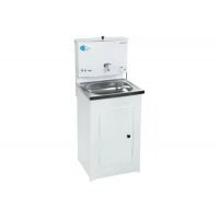 Умывальник АКВАТЕКС бак антикорроз. с ЭВН+мойка пластм. белый