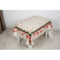 Скатерть 140*228см Новогодняя гирлянда 1114-1/15712