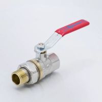 Кран шаровой латунь полн рычаг Euro Ду20 Ру30 м/амер Aquasfera 1006-02 007-7394