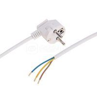 Шнур с э/в с/з (ПВС-ВП 3*0,75) 3м  REXANT  белый 11-1310