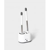 Ёршик для унитаза SAVANNA, силиконовый с щёткой, 18.9×12×40.5 см 9822060