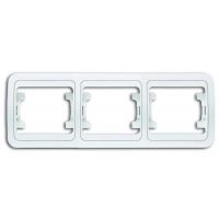 Рамка 3-ая гор.белая Мимоза