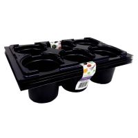 Кассета рассадная 5 шт, диаметр 80 мм, 6 ячеек, ГазонCity 487471