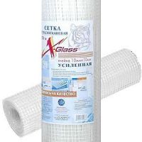 Сетка X-Glass стеклоткан.усилен. 10мм*10мм (1м*50м) 115г/кв.м