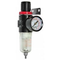Пневморедуктор фильтр с манометром Elitech 0704.014900/ 186346