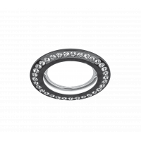 Светильник Gauss Strass  CA031 Кристал/черн Круг Gu5.3 1/30