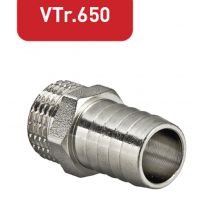 Штуцер для присоединения шланга нар. 1/2"х10мм  VTr.650.N.0410