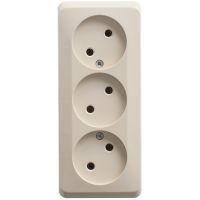 ЭТЮД Розетка РА 16-009К 3-я б/з о/у крем