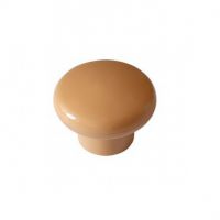 Ручка-кнопка пластиковая слоновая кость без крепежа  ц610