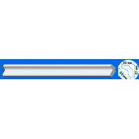 Плинтус потол. бел. гладкий 2м М-25 (С 20/25)