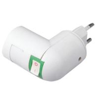 Патрон Е27 с вилкой и выкл. Ecola APT7SWEAY