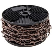 Цепь декор. "Квадратная витая" 3,5мм бронзовая