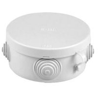 Коробка распаячная о/у д=60мм Н=40мм белая